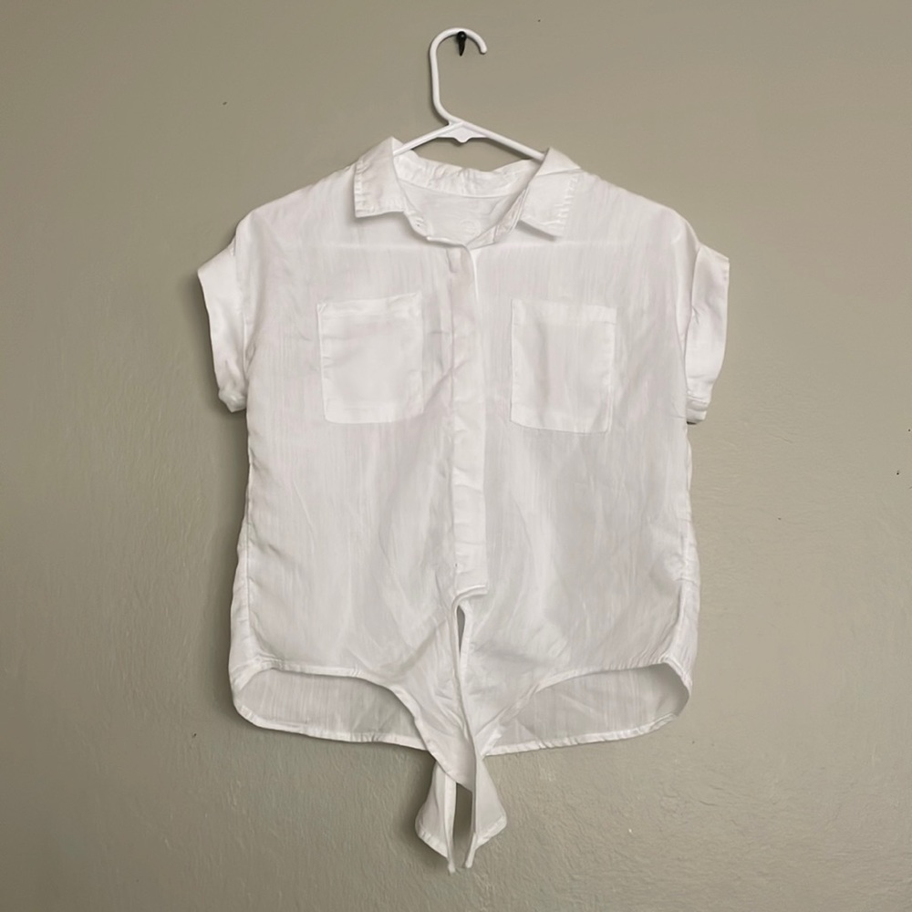 White button up